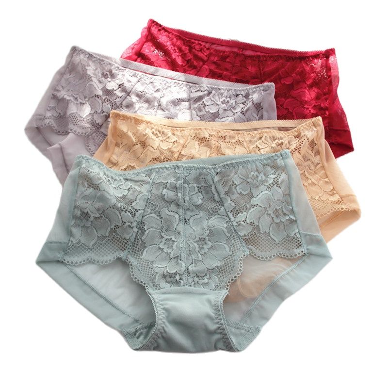 New Women's Underwear Sexy Lace breifs Seamless Underpants High Waist Panties Female Underwear Ladies Underwear Women's Panties - Image 5